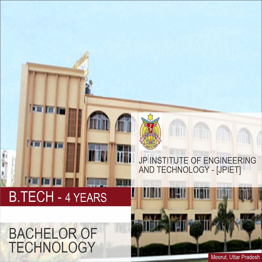 Jp Institute of Enginering And Technology -Uttar Pradesh